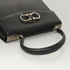 Secondhand Salvatore Ferragamo Double Gancini Top Handle Bag Saffiano