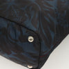 Prada Convertible Tote Printed Tessuto with Saffiano