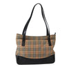 Secondhand Burberry Nova Check Tote canvas check pattern