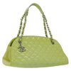 Secondhand Chanel Just Mademoiselle Bag Quilted Patent