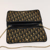 Christian Dior Vintage Trotter Shoulder Bag Canvas