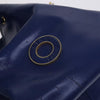 Secondhand Celine Circle logo Blue Leather Bags