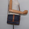 Secondhand Balenciaga Shoulder Bag Navy Pvc Bags