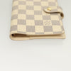 Secondhand Louis Vuitton Agenda Cover Damier Azur