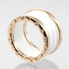 Secondhand Bvlgari B.Zero1 Four Band Ring 18K Rose Gold and Ceramic