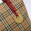 Secondhand Burberry Nova Check Tote canvas check pattern