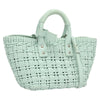 Balenciaga Bistro Panier Bag Woven Faux Leather
