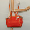 Salvatore Ferragamo Gancini handbag Canvas and Leather