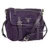 Secondhand Prada Double Buckle Flap Camera Bag Tessuto