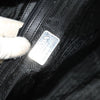 Secondhand Prada Boston Bag Gray Wool Accessories