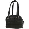 Secondhand Chanel Square Stitch Shoulder Bag Quilted Caviar