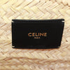 Secondhand Celine Classic Panier Basket Tote Embroidered Raffia