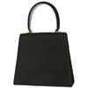 Salvatore Ferragamo Gancini Convertible Top Handle Bag Suede