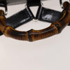 Secondhand Gucci Vintage Bamboo Backpack Canvas and