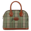 Secondhand Burberry Nova Handbag Check Pattern