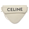 Secondhand Celine Triangle Bag White Leather Bags