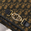 Christian Dior Vintage Trotter Shoulder Bag Canvas