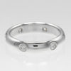 Secondhand Cartier Stella Band Ring 18K White Gold and Diamonds