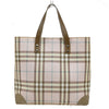 Secondhand Burberry Nova Check Tote Canvas and
