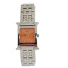 Hermes Arceau Chronograph Automatic Watch Stainless Steel and Alligator