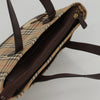 Secondhand Burberry Nova Check Tote canvas check pattern