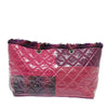 Chanel Funny Tweed Patchwork Tote Quilted Vinyl