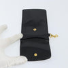 Secondhand Chanel Vintage CC Phone Holder Crossbody Bag Caviar