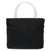Secondhand Prada Resin Handle Tote Tessuto
