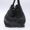 Secondhand Prada Bow Tote Black Leather Bags