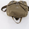 Secondhand Prada Double Front Pocket Backpack Tessuto