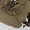 Secondhand Prada Double Front Pocket Backpack Tessuto