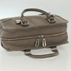 Secondhand Loewe Amazona Bag Gray Leather Bags