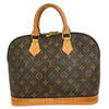Louis Vuitton Alma Handbag Monogram Canvas