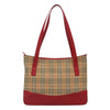 Secondhand Burberry Nova Check Tote canvas check pattern