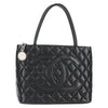 Secondhand Chanel Medallion Tote Quilted Caviar