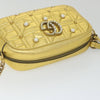 Secondhand Gucci Pearly GG Marmont Shoulder Bag Embellished Matelasse