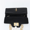 Secondhand Givenchy Shoulder Bag Black Satin Bags