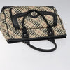 Secondhand Burberry Nova Check Handbag Nova Check Canvas and