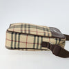 Secondhand Burberry Zip Messenger Bag Nova check Canvas and
