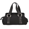 Secondhand Bvlgari Logomania Handbag Black Canvas Bags
