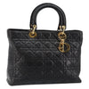 Christian Dior Vintage Lady Dior Bag Cannage Quilt Lambskin