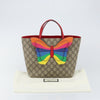 Secondhand Gucci Children's tote with rainbow butterfly