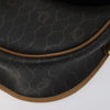 Christian Dior Vintage Honeycomb Flap Crossbody Bag Coated Canvas