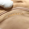 Chanel Logo Chain Shoulder Bag Leather