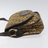 Christian Dior Vintage CD Flap Shoulder Bag Canvas