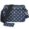 Louis Vuitton Trio Messenger Bag Monogram Shadow Leather