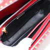 Prada Turn Lock Shoulder Bag Studded Saffiano Leather