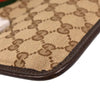 Gucci Vintage Web Crossbody Bag GG Canvas with Leather