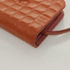 Secondhand Chanel Chocolate Bar Clutch Quilted Patent