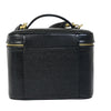 Secondhand Chanel Vintage Timeless Cosmetic Case with Mirror Caviar